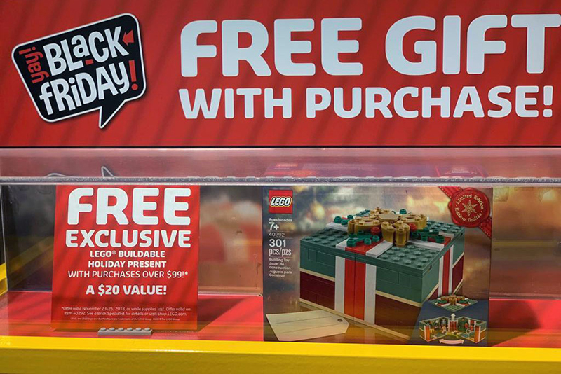 Lego free gift