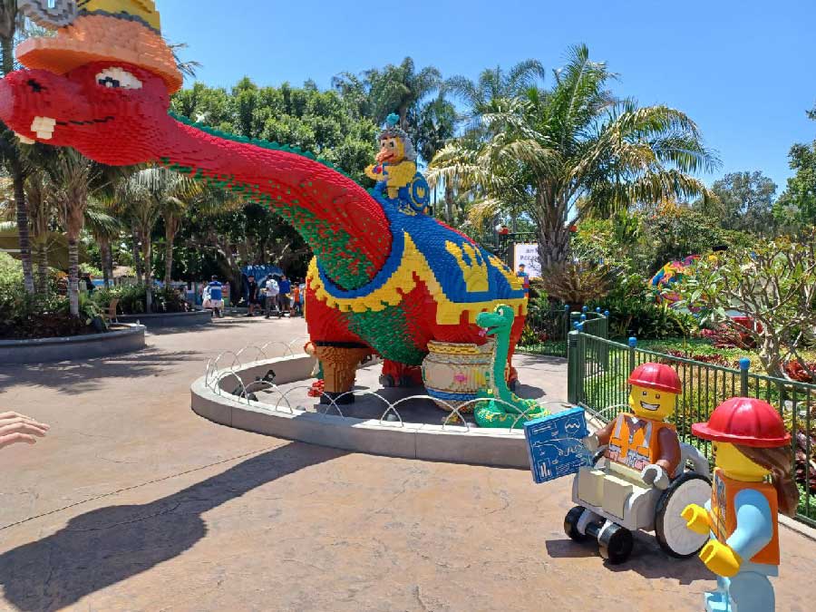 Legoland Red Dino
