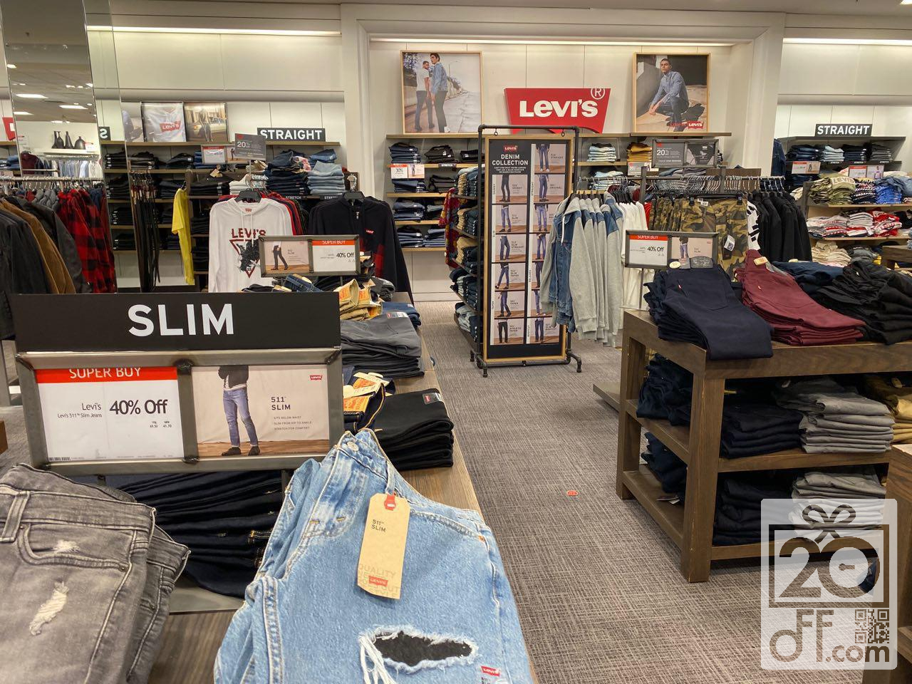 Levi's Slim Jeans 40% OFF