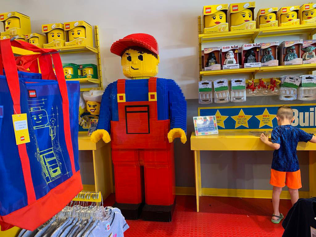 Life-Size Lego Man At LEGOLAND Florida