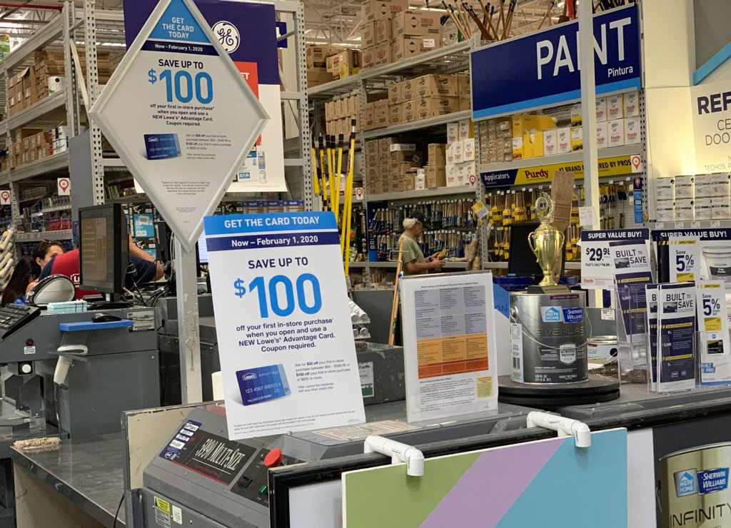 Lowe's $100 OFF Discount
