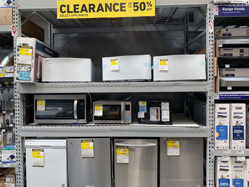 lowes clearance offers