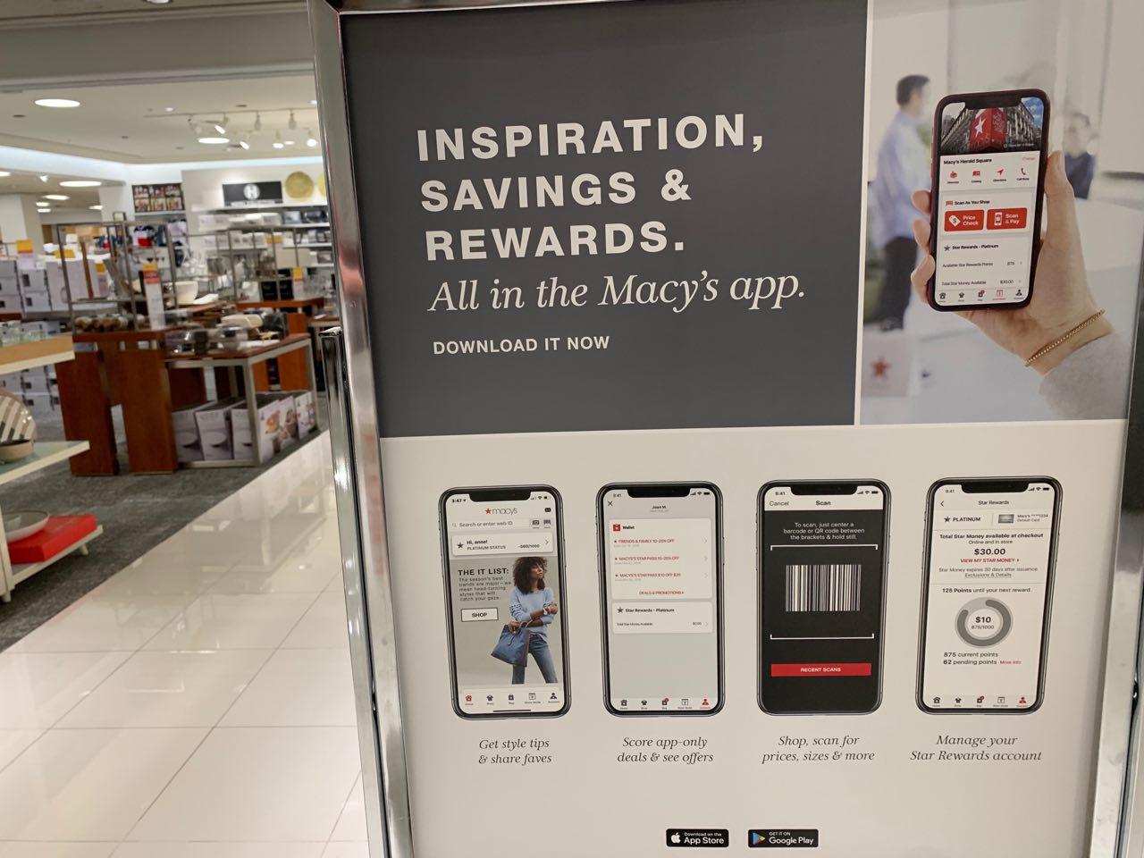 Macy's Black Friday Offers with App