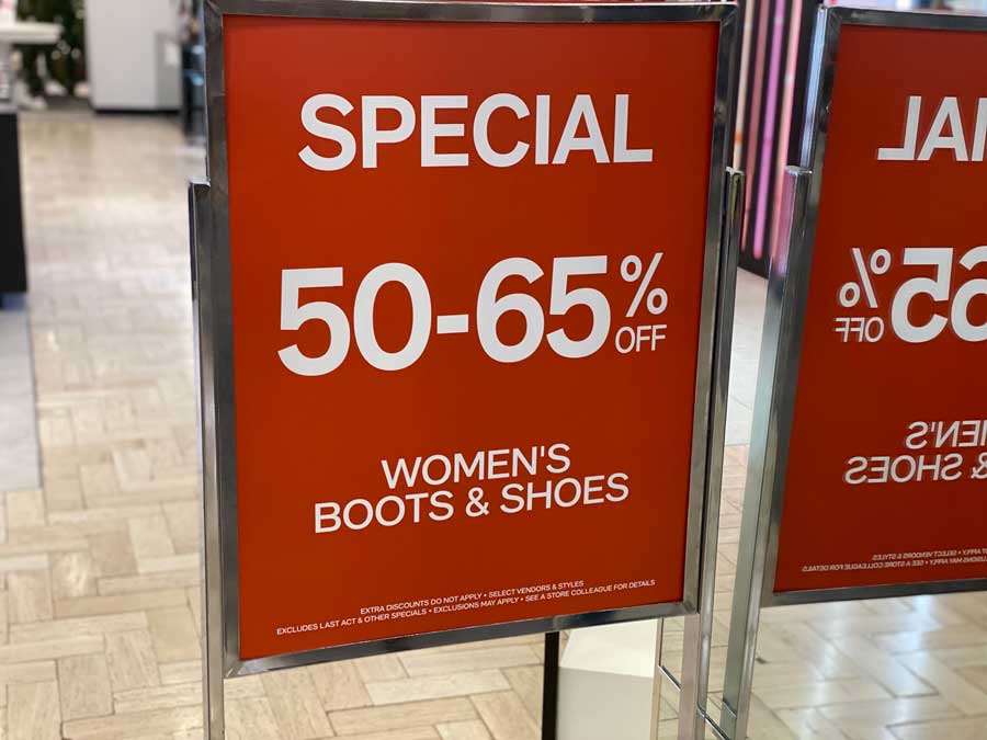 Macy’s Boots Sale