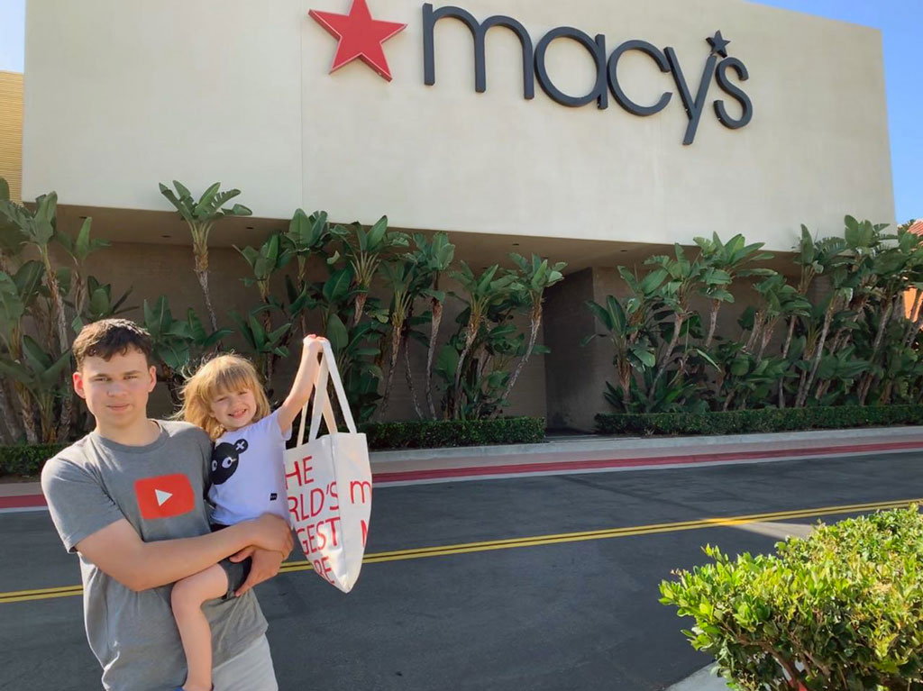 Macy's Storefront Newport Beach, CA