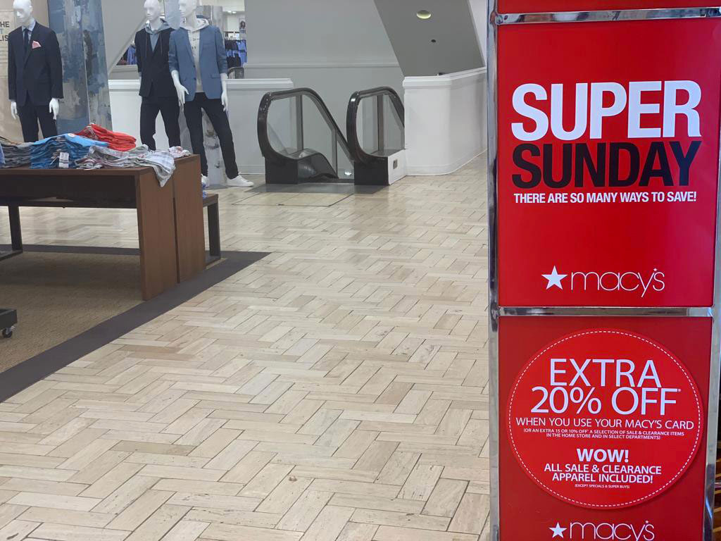 Macys Super-Sunday Discount
