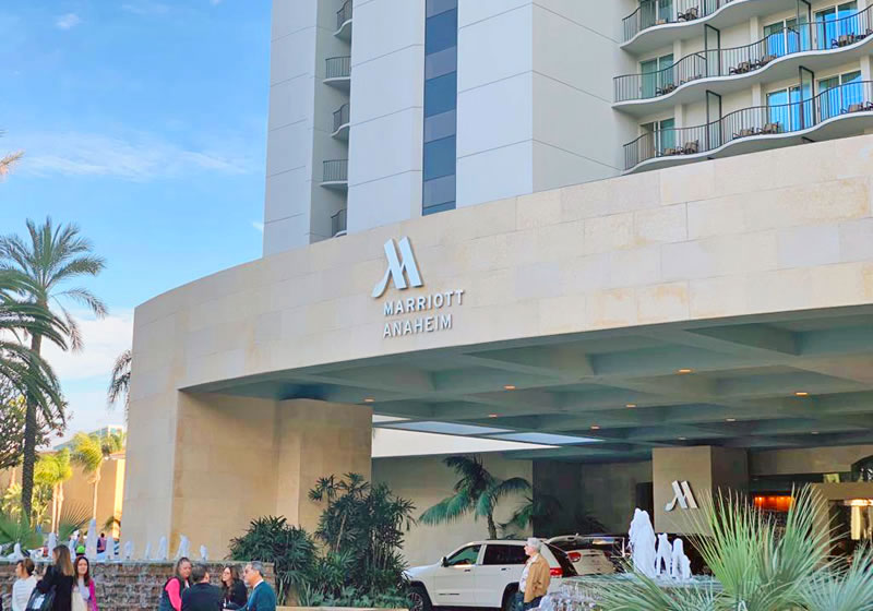 Marriott Anaheim Hotel Facade