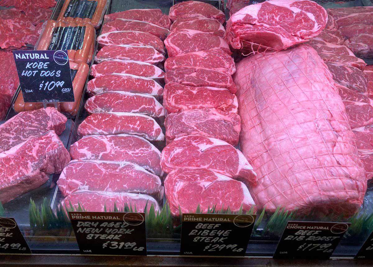 Meat at our grocery stores