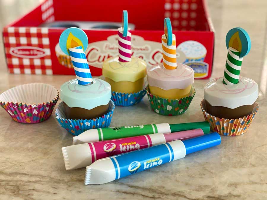 Melissa & Dough Bake & Decorate Cupcake Set