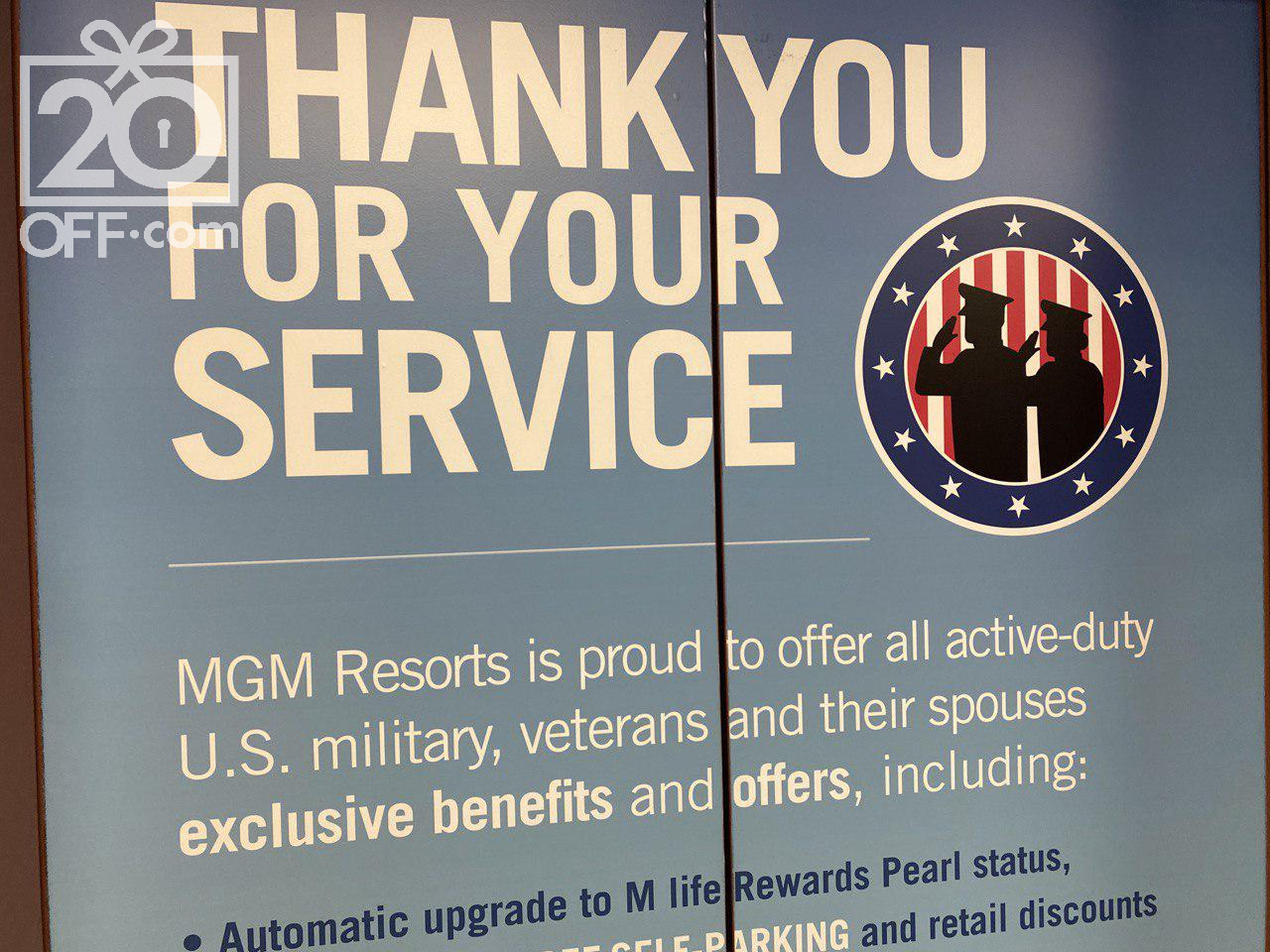 MGM Military Discount