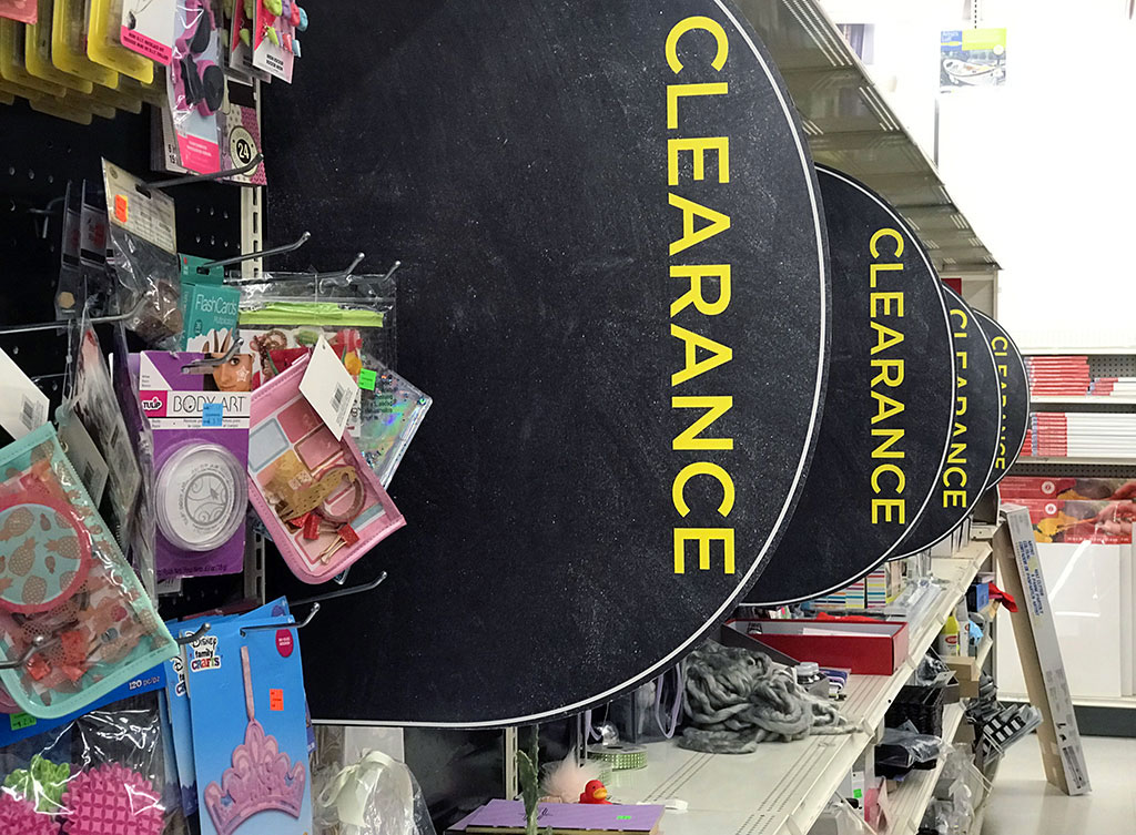 Michaels Clearance