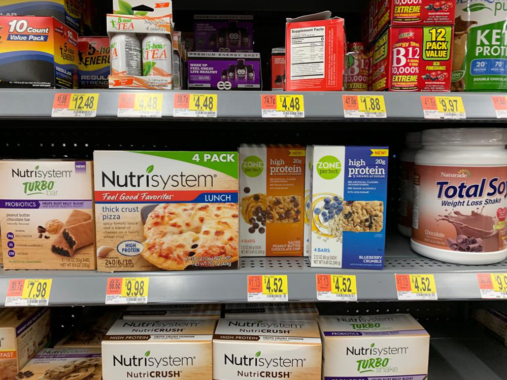 Nutrisystem Discount at Walmart