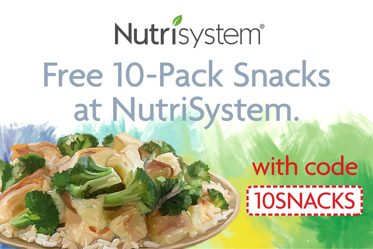 Nutrisystem Free Snacks Promo Code