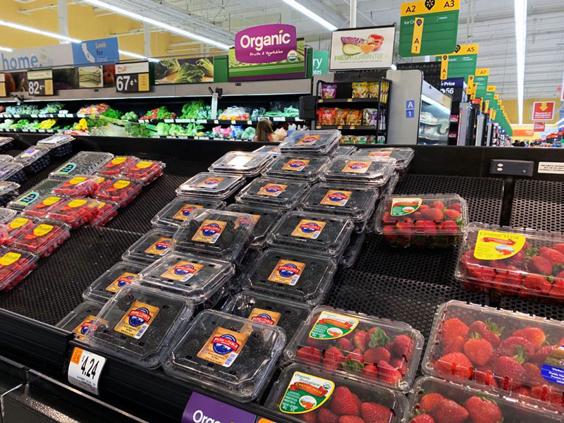 Organic Berries at Walmart