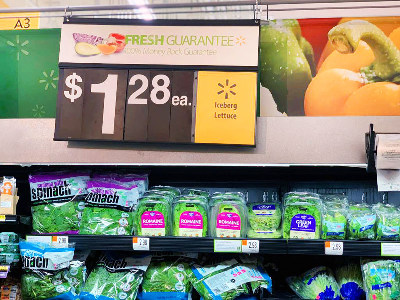 Organic Spinach at Walmart