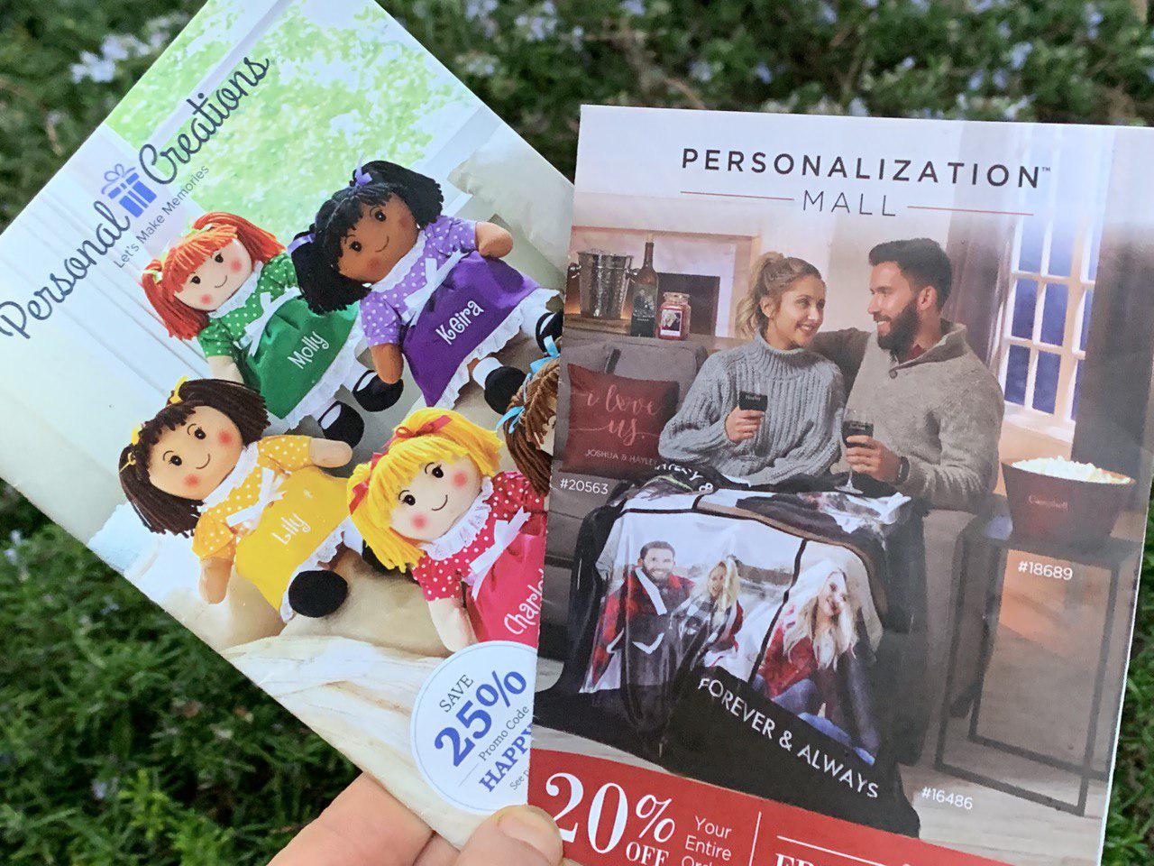 Personalization Mall and Personal Creations Deals