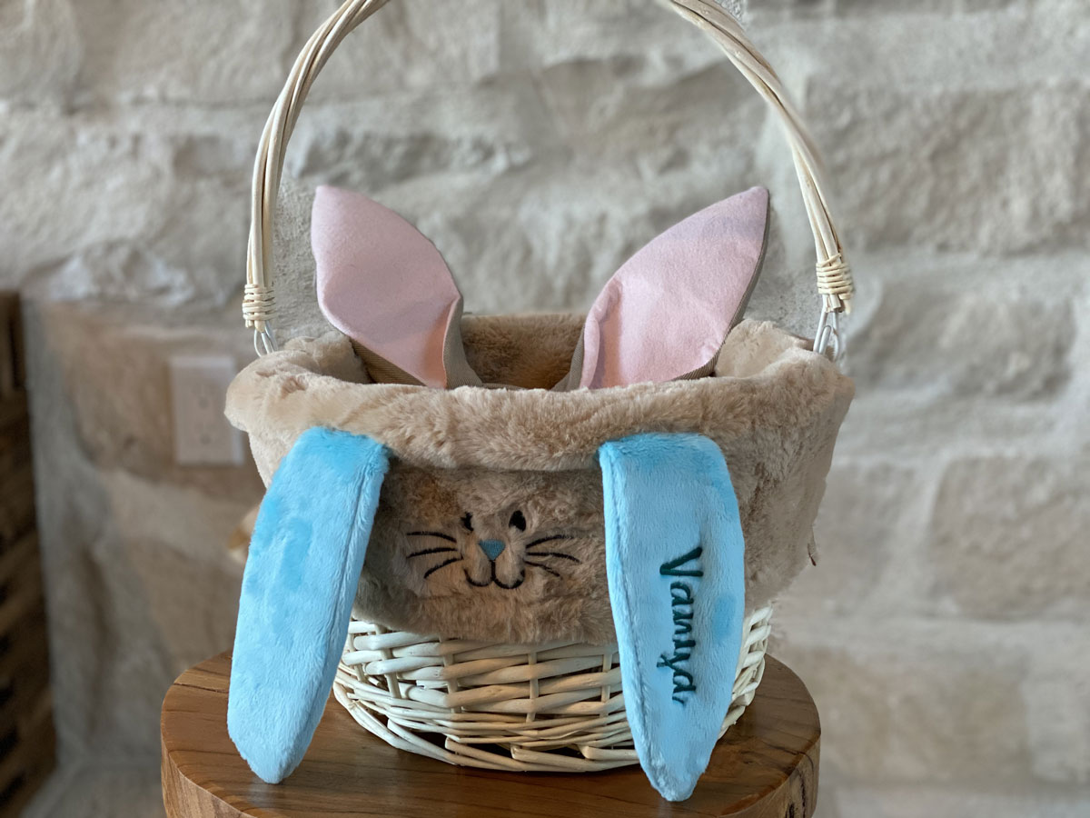 Personalization Mall Easter Bunny Ear Headband