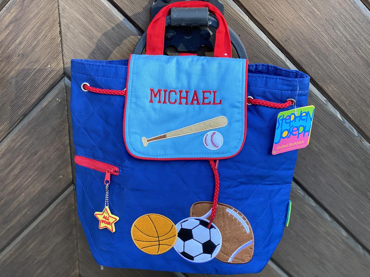 Personalized backpack from Personalization Mall