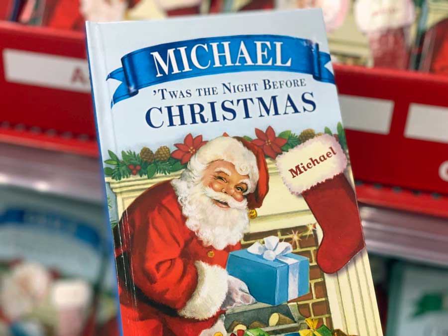Personalized Christmas Book