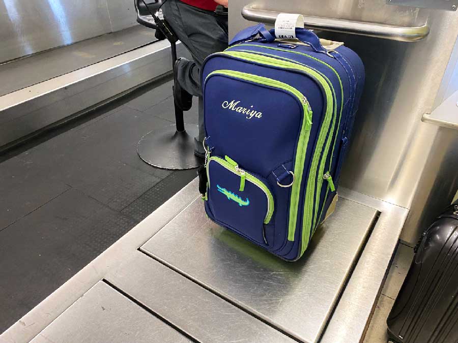 Personalized Luggage Claim