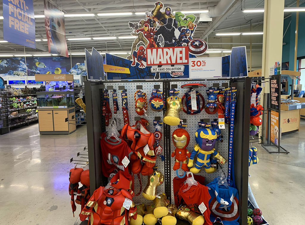 Petco 30% OFF Marvel Collection