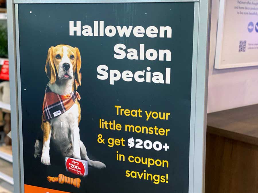 Petsmart Halloween Salon Special