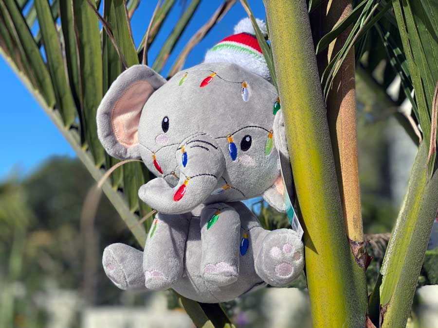 Plush Elephant with Lights Toy