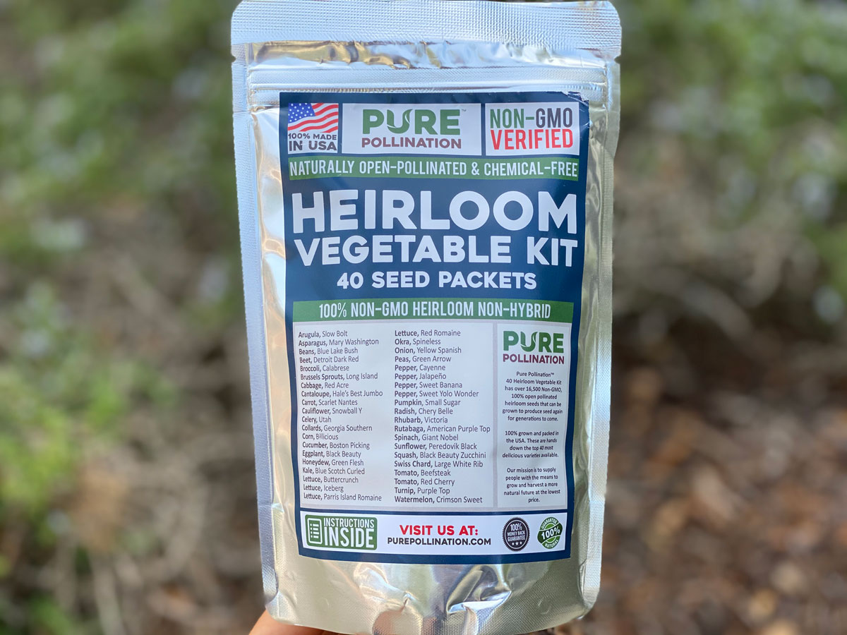 Pure Pollination Heirloom Vegetable Kit