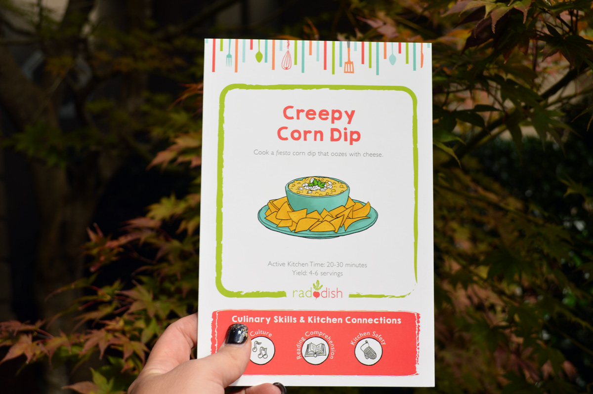 Raddish Creepy Corn Dip 