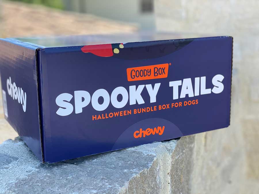 Spooky Tails Chewy Goody Box for Dogs 2021