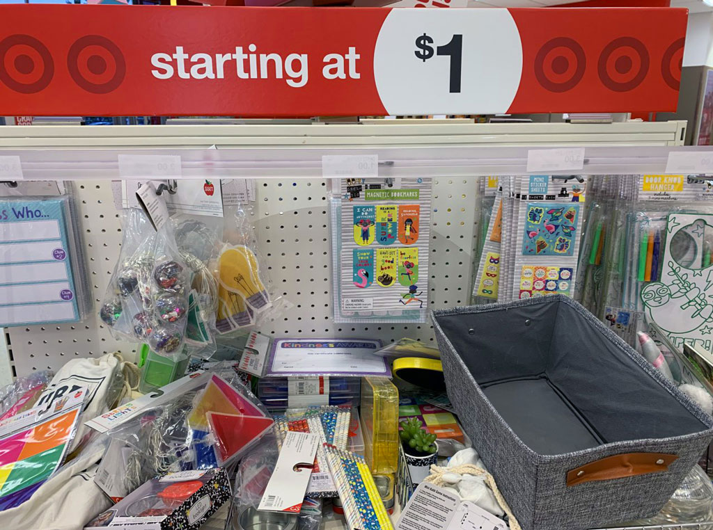 Target $1 Section
