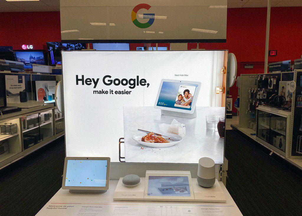 Target Google Home Devices
