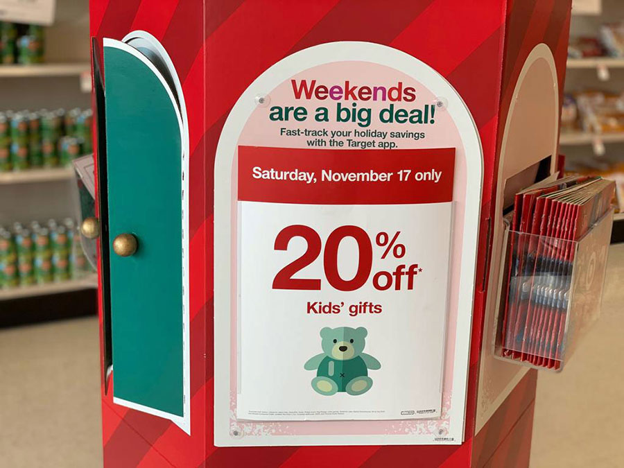 Target holiday deal.