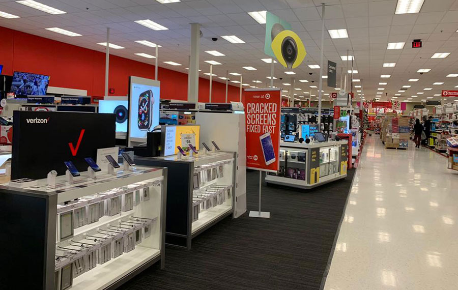 Target phones and electronics