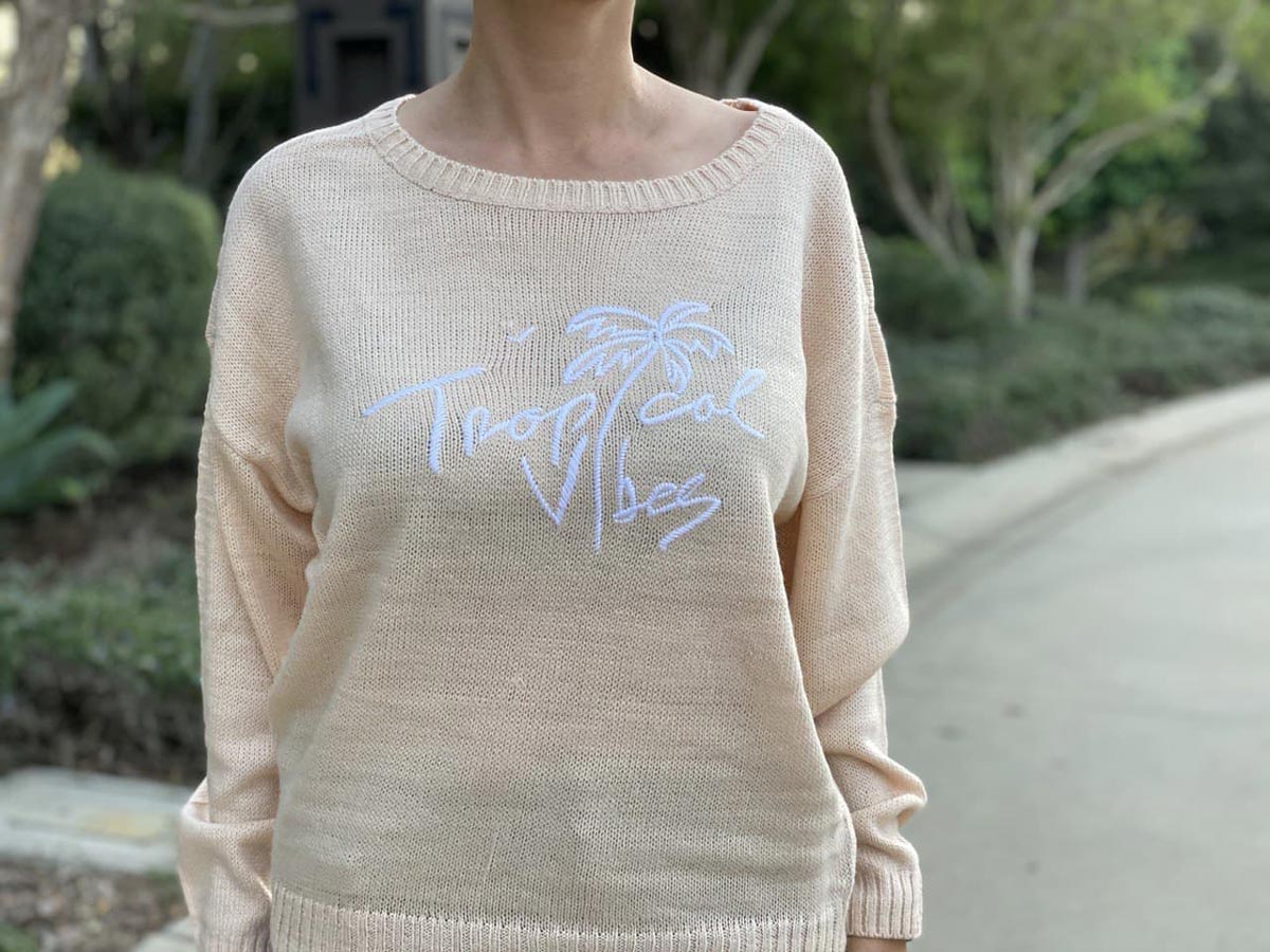 The Tropical Vibes Sweater by Beachly