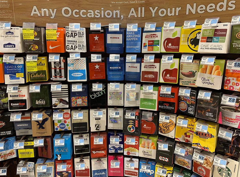Top Stores Gift Cards