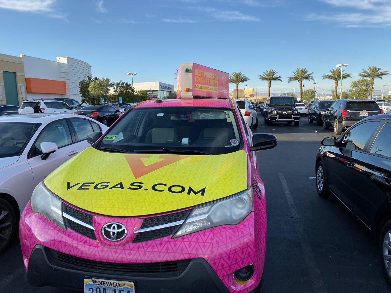 Vegas.com Promo Car