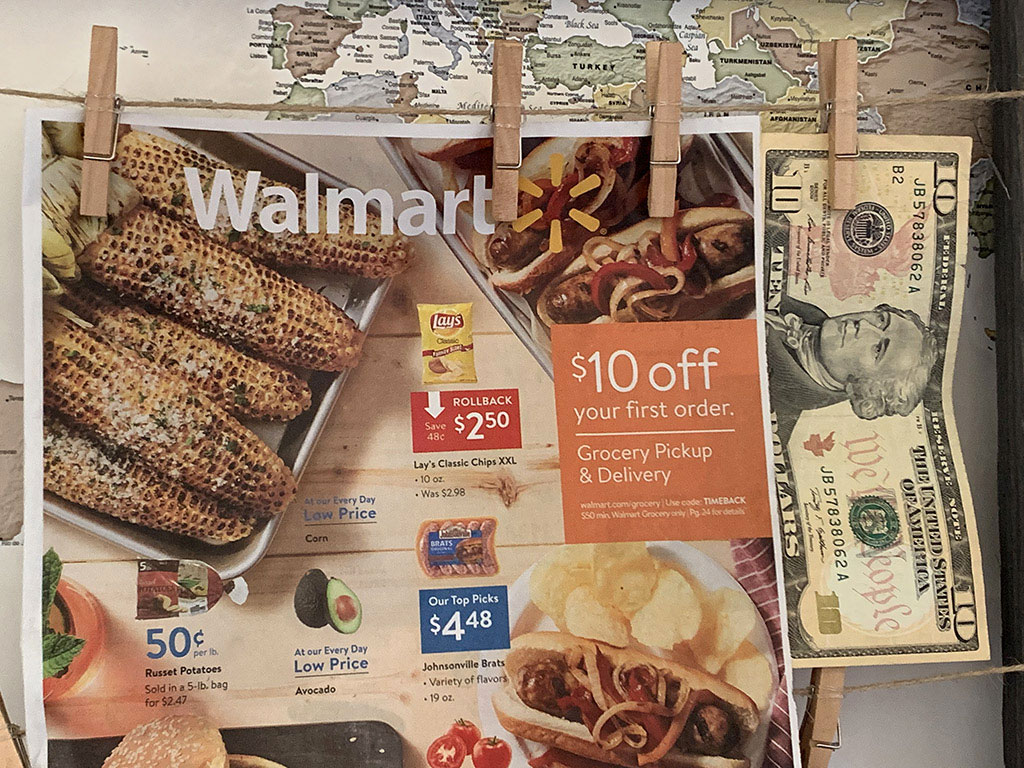 Walmart $10 OFF Grocery Coupon