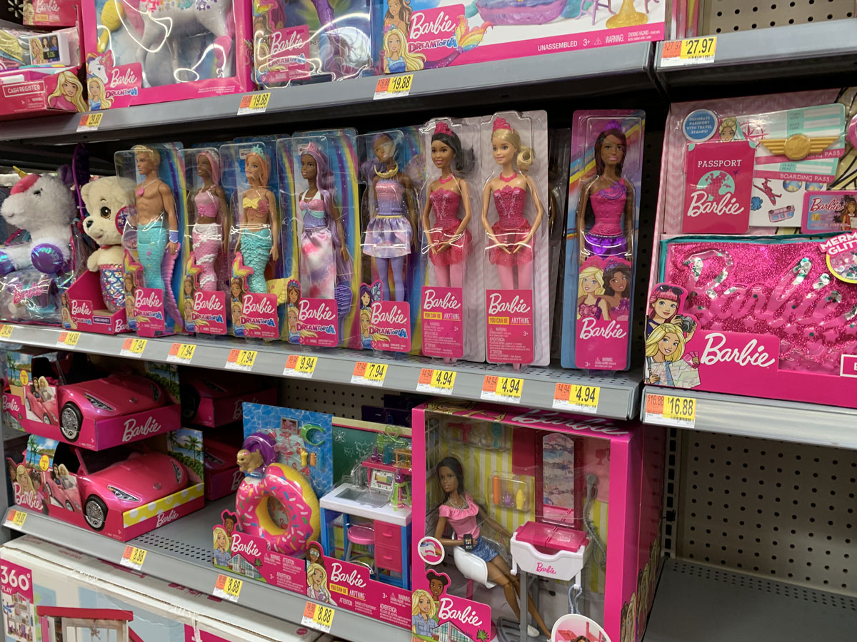 Walmart Barbie Dolls