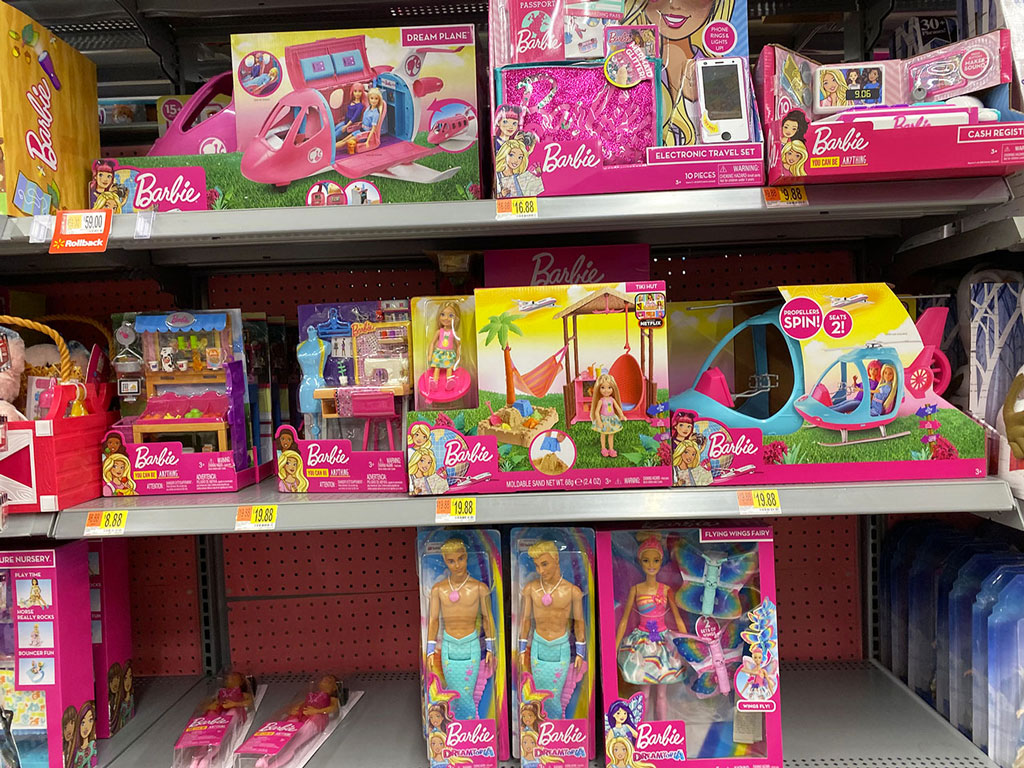 Walmart Barbie Dreamplane