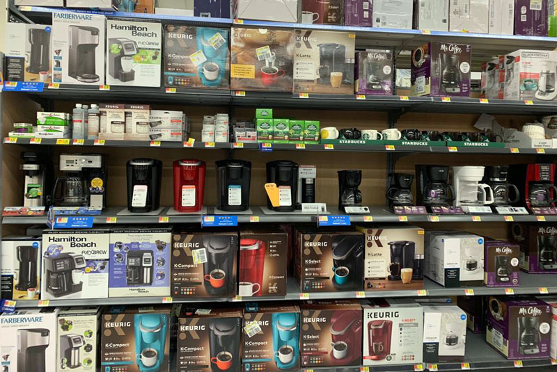 coffee makers at Walmart
