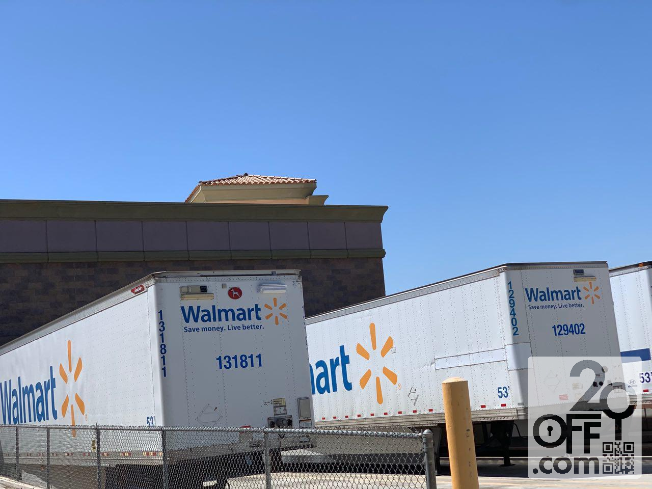 Walmart Delivery Trailer