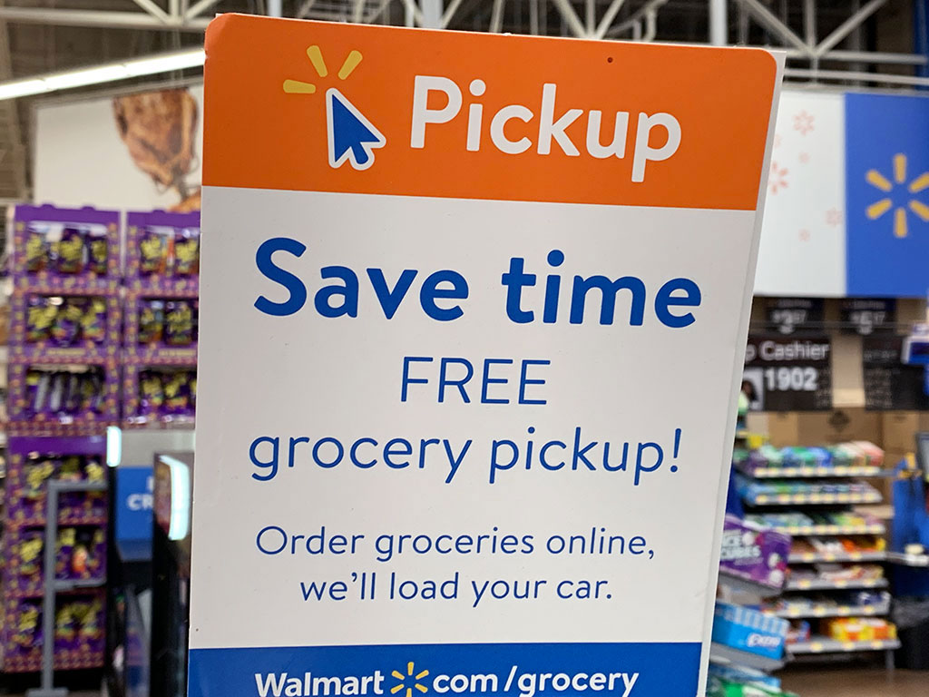 Walmart Free Grocery Pickup Service
