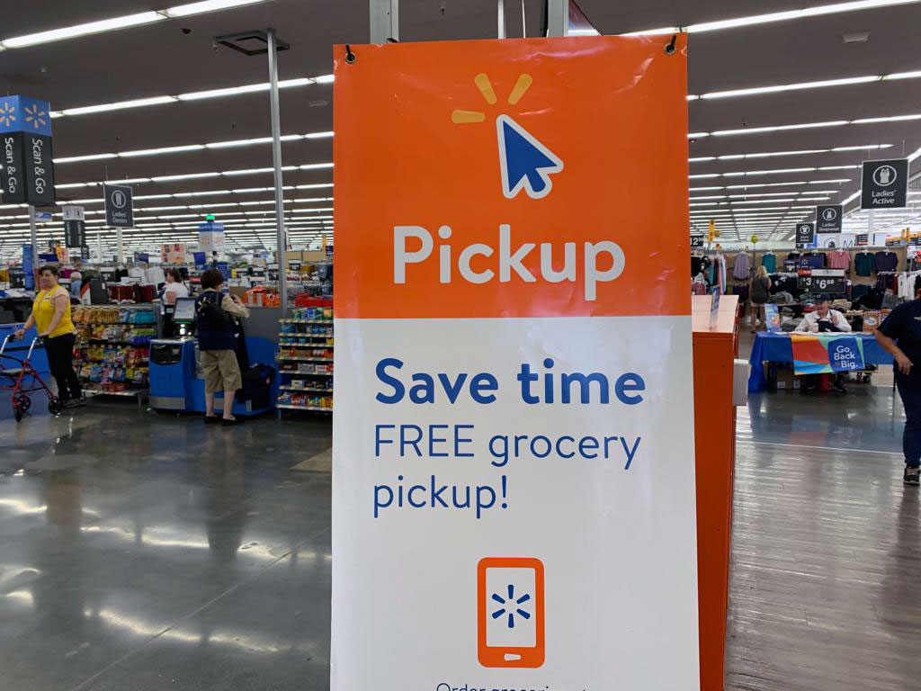 Walmart Fresh Groceries Pickup