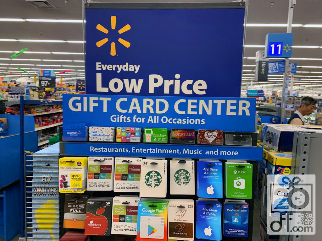 Walmart Gift Card Center