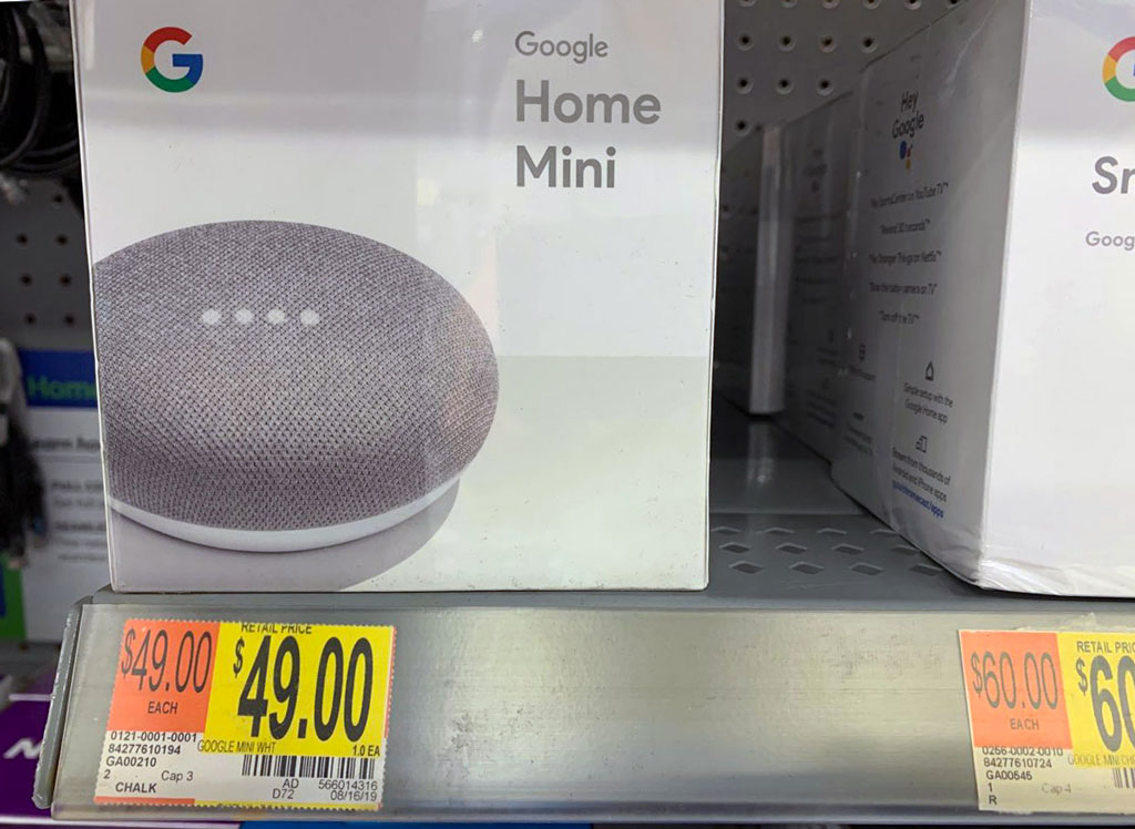 Walmart Google Home Mini