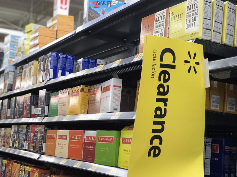 Walmart Grocery Clearance