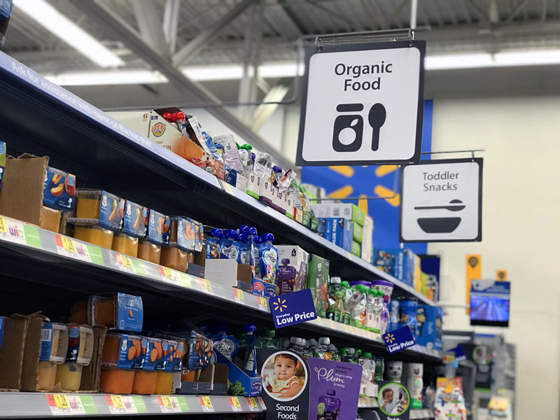 Walmart Organic Food and Snacks