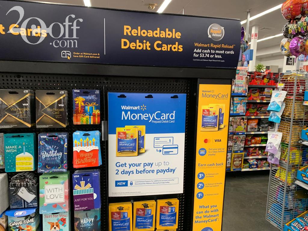 Walmart Reloadable Debit Card
