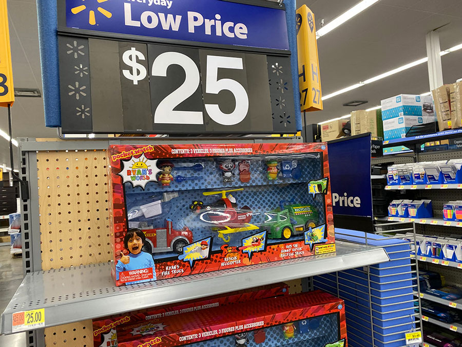 Walmart Ryan's World Approved Toys